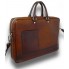 Soft leather briefcase Pratesi Cortona
