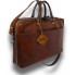 Soft leather briefcase Pratesi Cortona