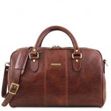 Дорожная кожаная сумка Tuscany Leather TL141658 Lisbona