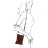 Жіноча сумка Tuscany Leather TL141094 Mini cross bag