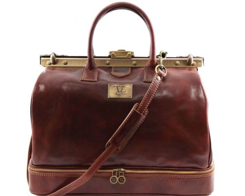 Дорожная кожаная сумка Tuscany Leather TL141185 Barcelona