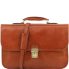 Leather briefcase Tuscany Leather TL141340 San Gimignano