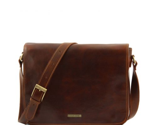 Мужская сумка Tuscany Leather TL90475 Messenger double